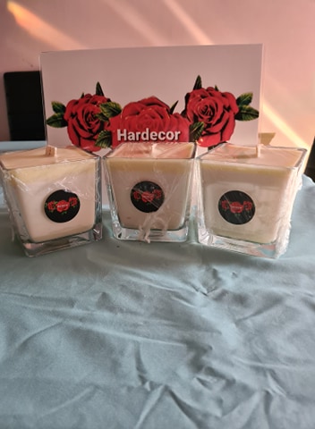 Bougies carrées moyennes Bougies carrées moyennes